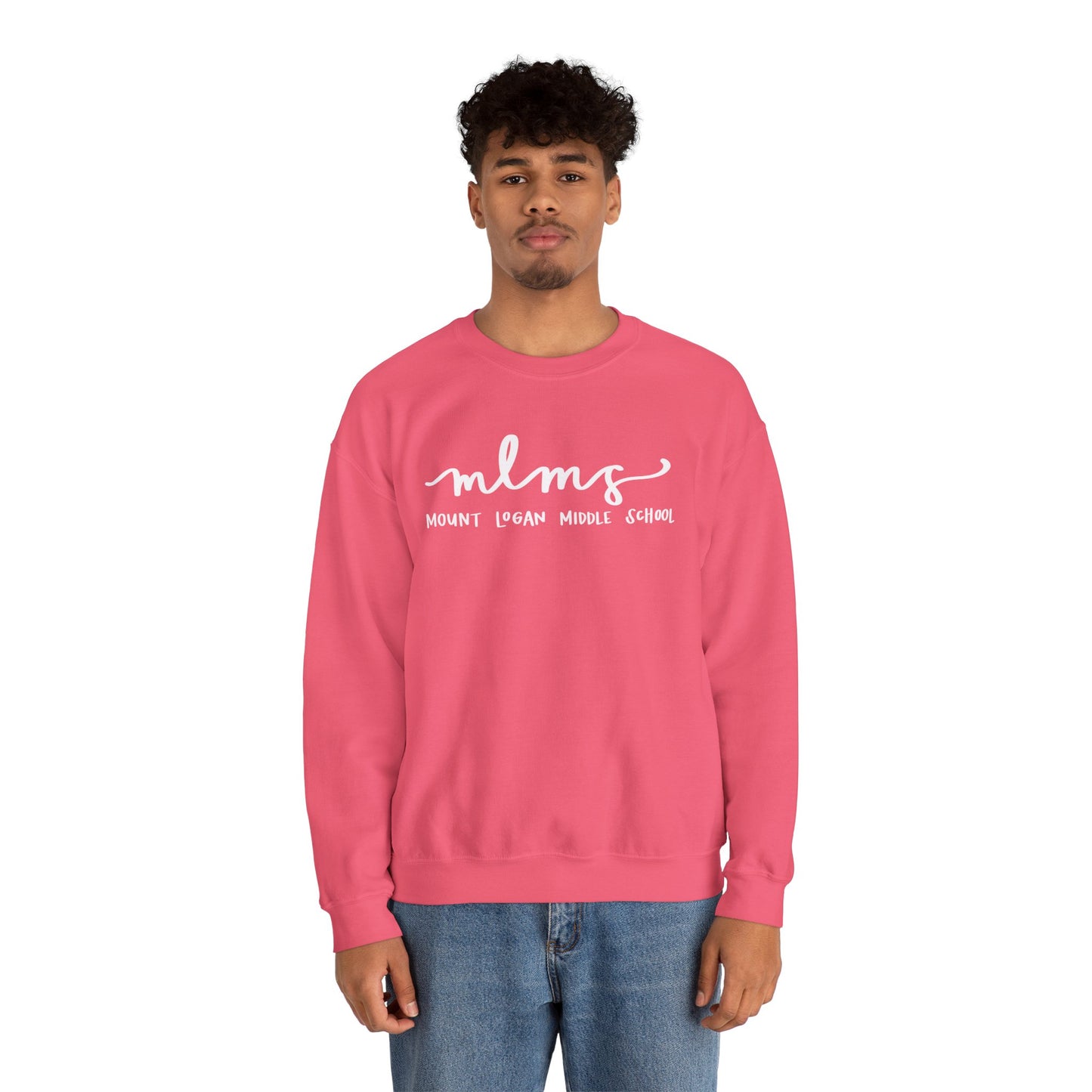 MLMS Crewneck - (White Logo)