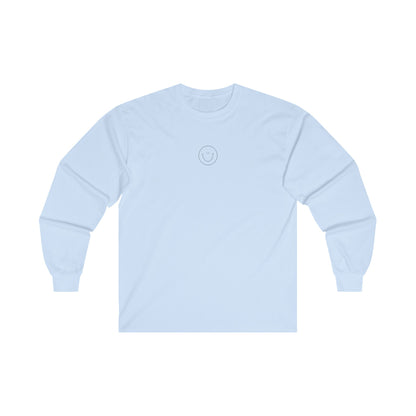 Smiley Long Sleeve Tee (Black Logo)