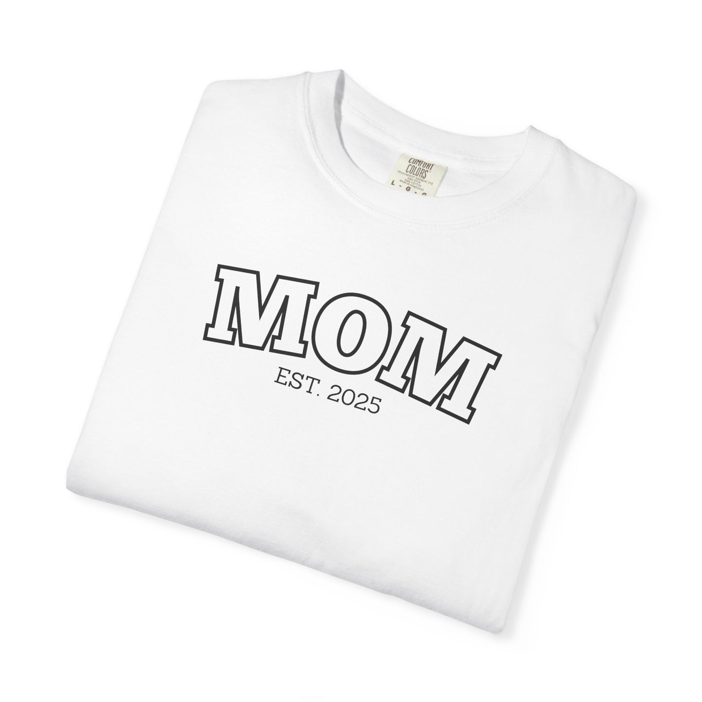 Personalized Mom T-shirt - Black Logo