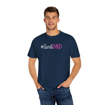 #GirlDad T-shirt - White Logo