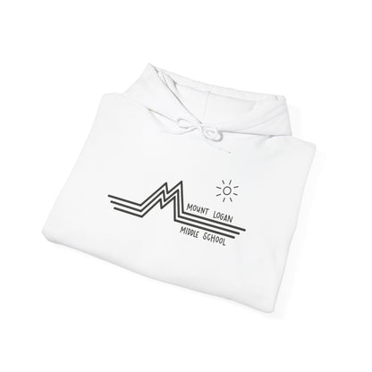 Retro Line - Mount Logan Middle Hoodie (Black Logo)