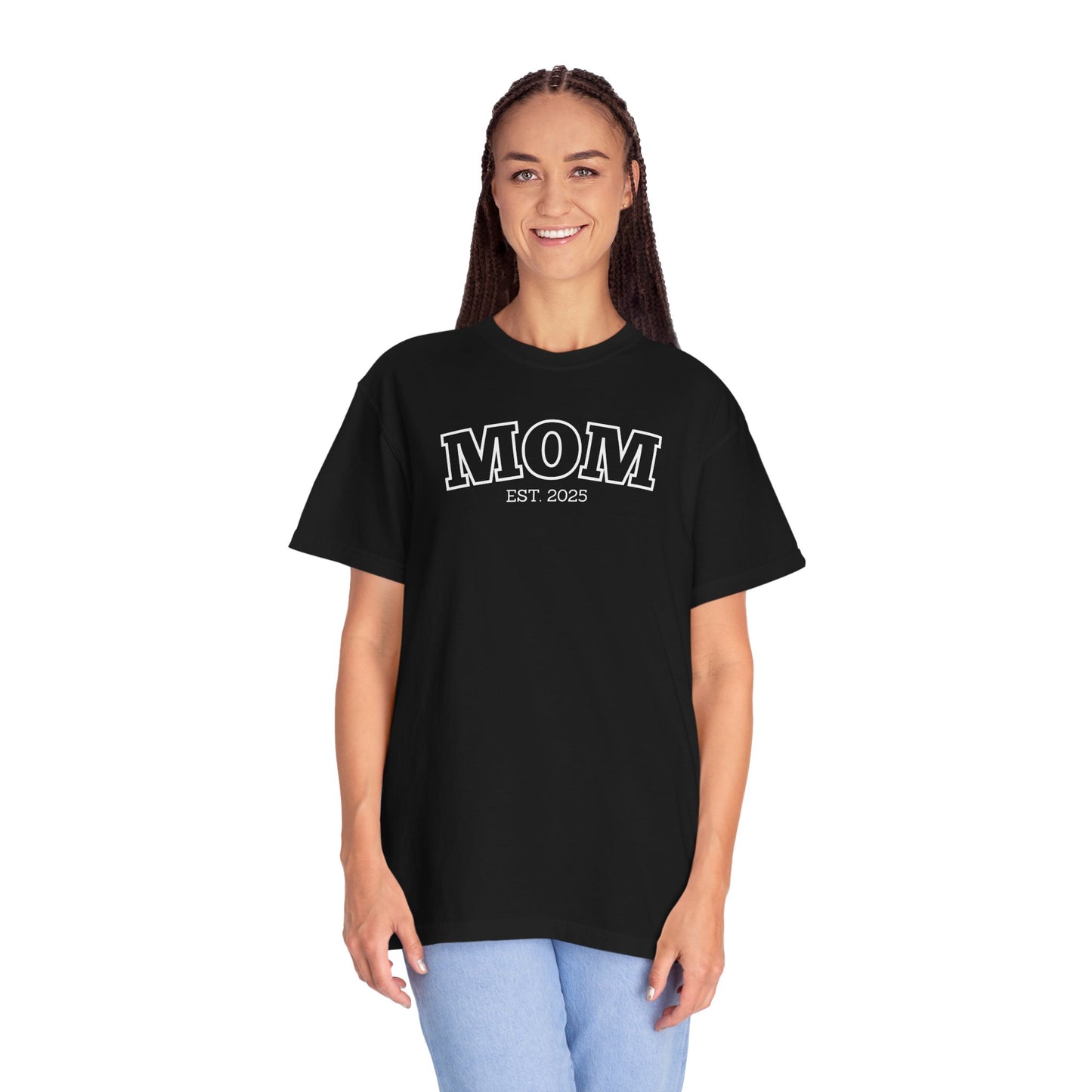 Personalized Mom T-shirt - White Logo