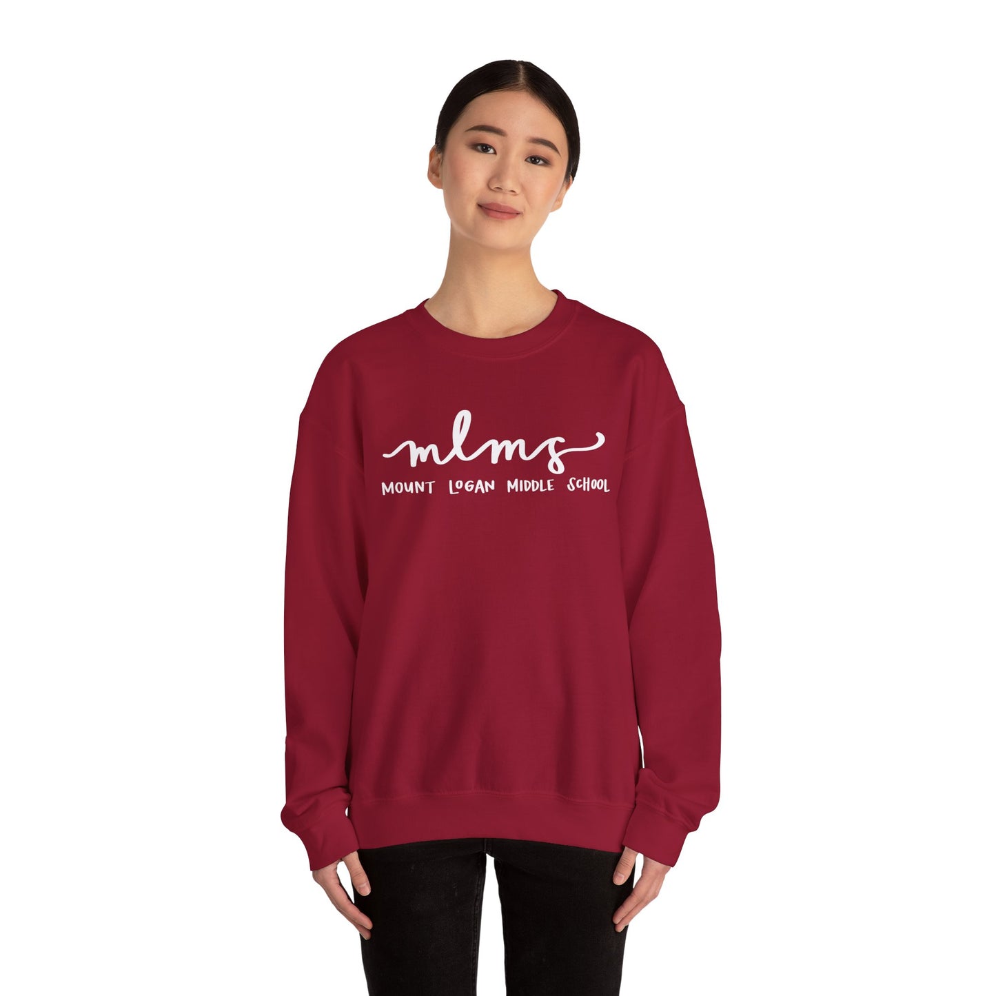 MLMS Crewneck - (White Logo)