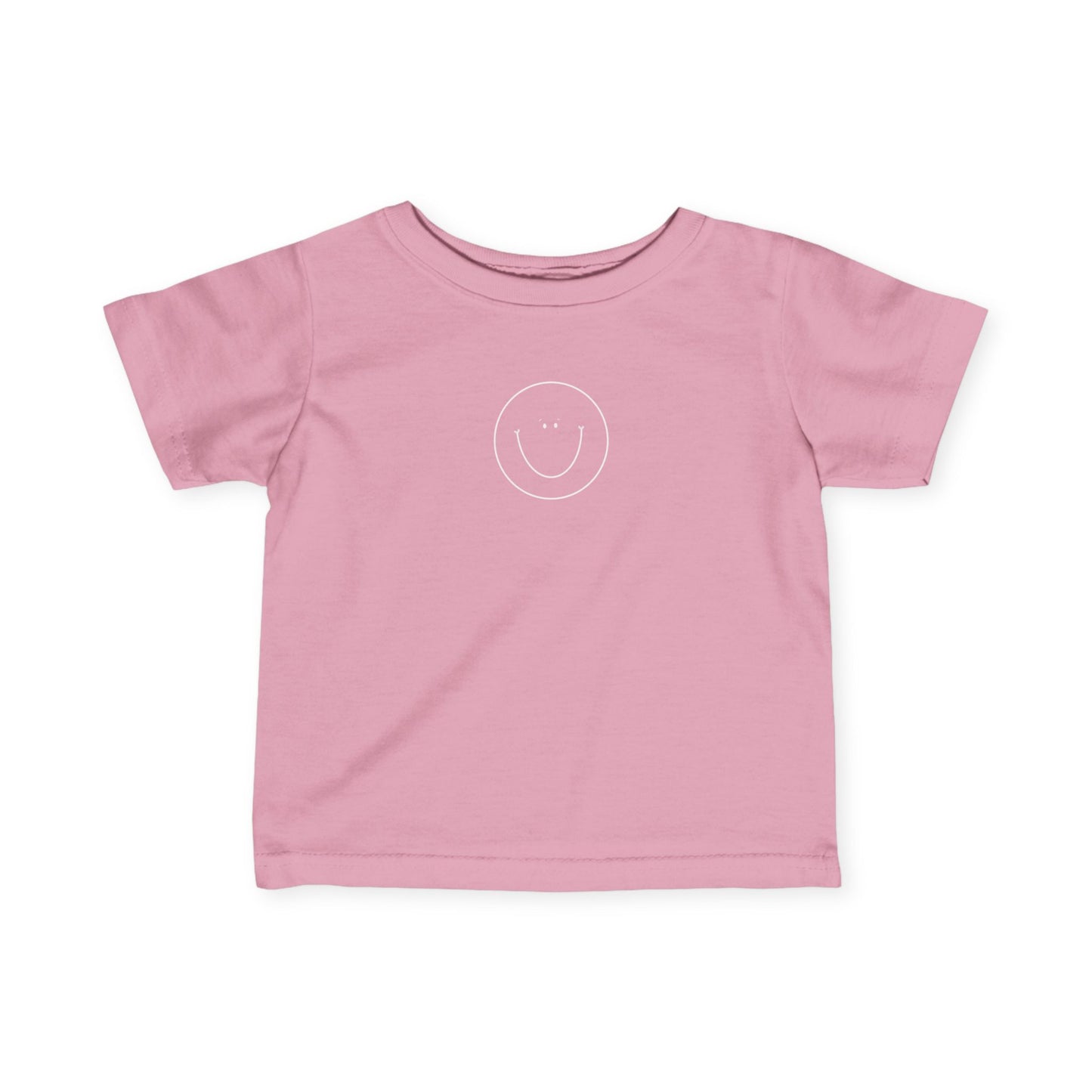 Infant Smiley Tee (White Logo)