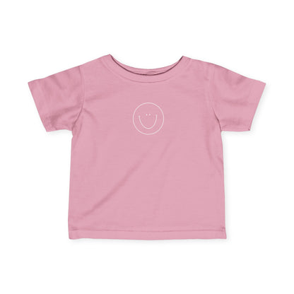 Infant Smiley Tee (White Logo)