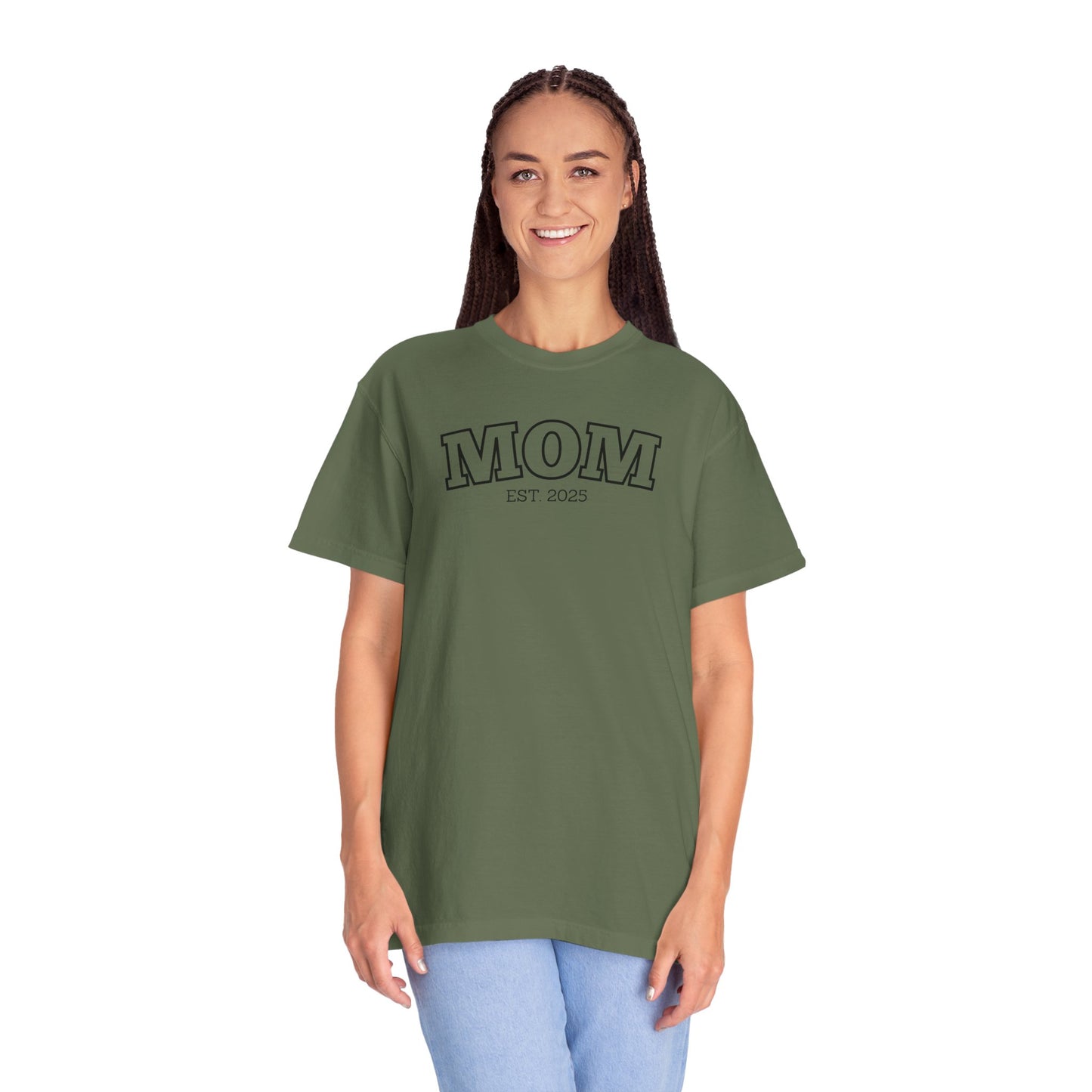 Personalized Mom T-shirt - Black Logo