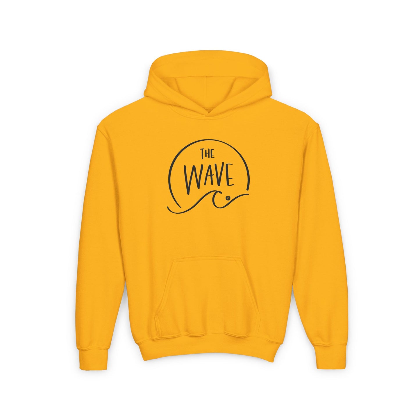 Youth The Wave Co Hoodie (Black Logo)