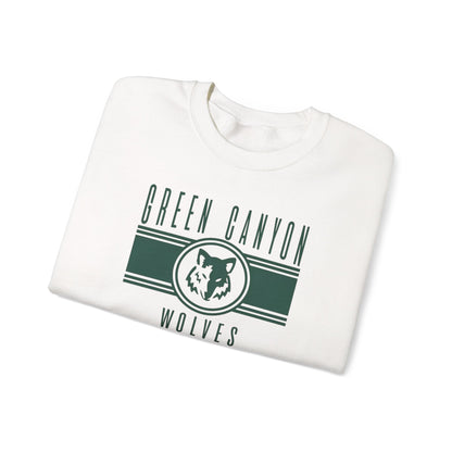 Green Canyon Wolves Crewneck Sweatshirt