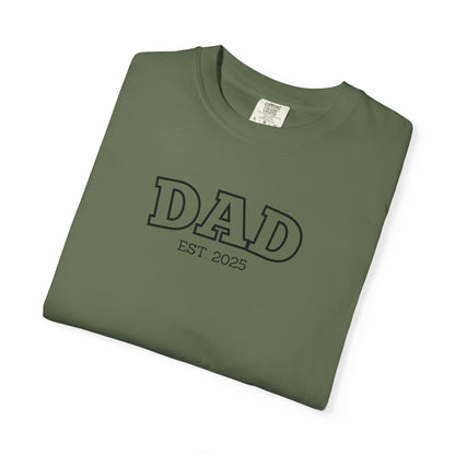 Personalized Dad T-Shirt - Black Logo