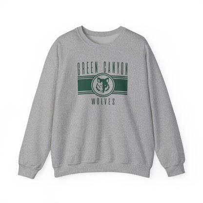 Green Canyon Wolves Crewneck Sweatshirt