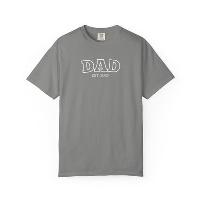Personalized Dad T-Shirt - White Logo