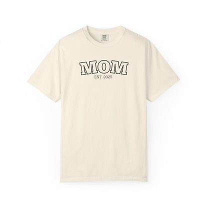 Personalized Mom T-shirt - Black Logo