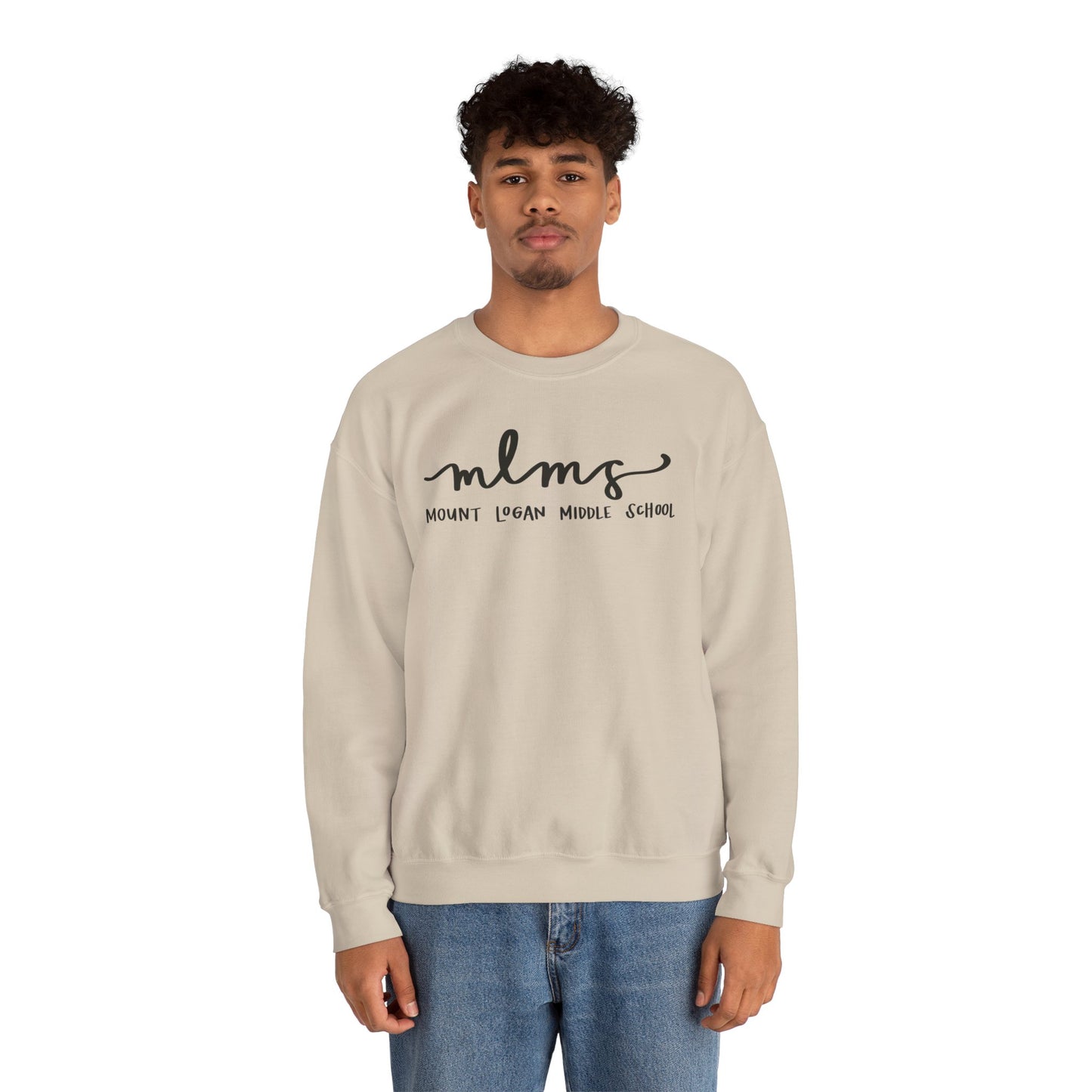 MLMS Crewneck - (Black Logo)