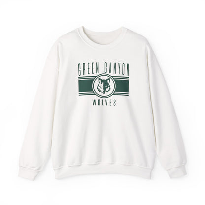 Green Canyon Wolves Crewneck Sweatshirt