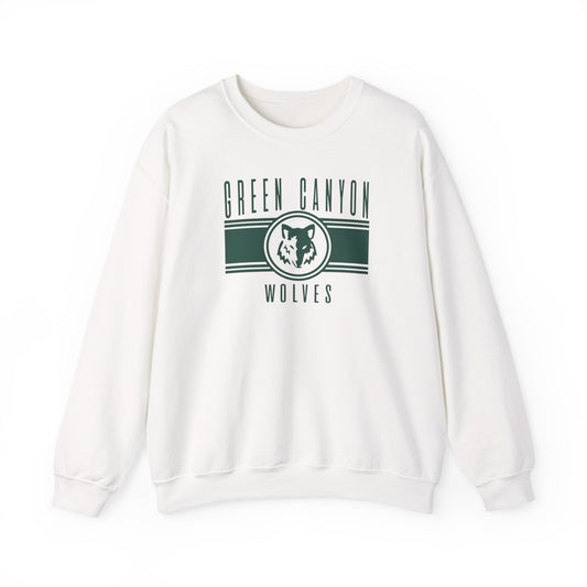 Green Canyon Wolves Crewneck Sweatshirt