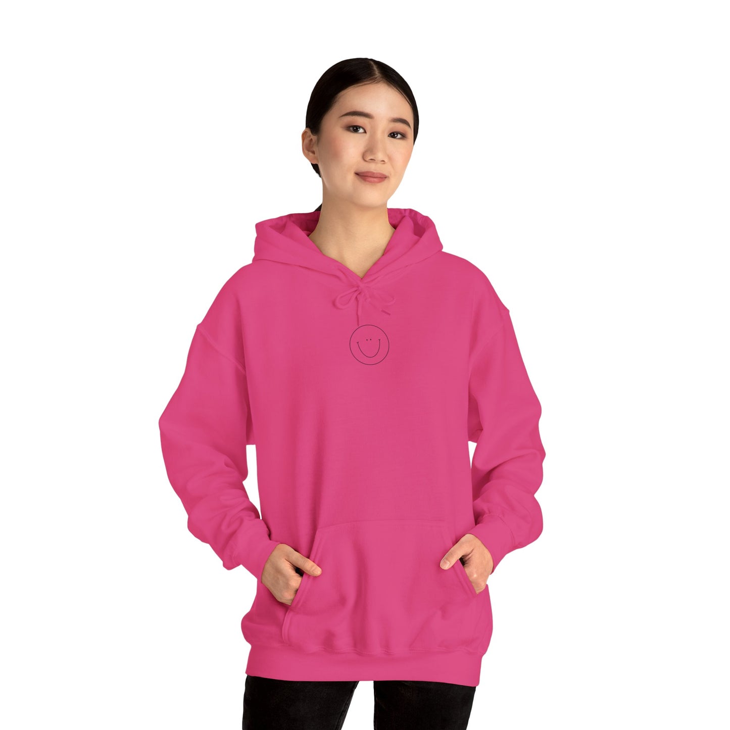 Smiley Hoodie (Black Logo)