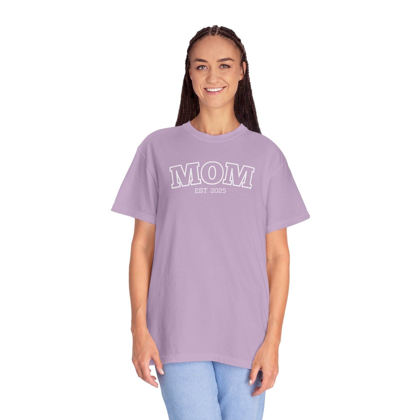 Personalized Mom T-shirt - White Logo