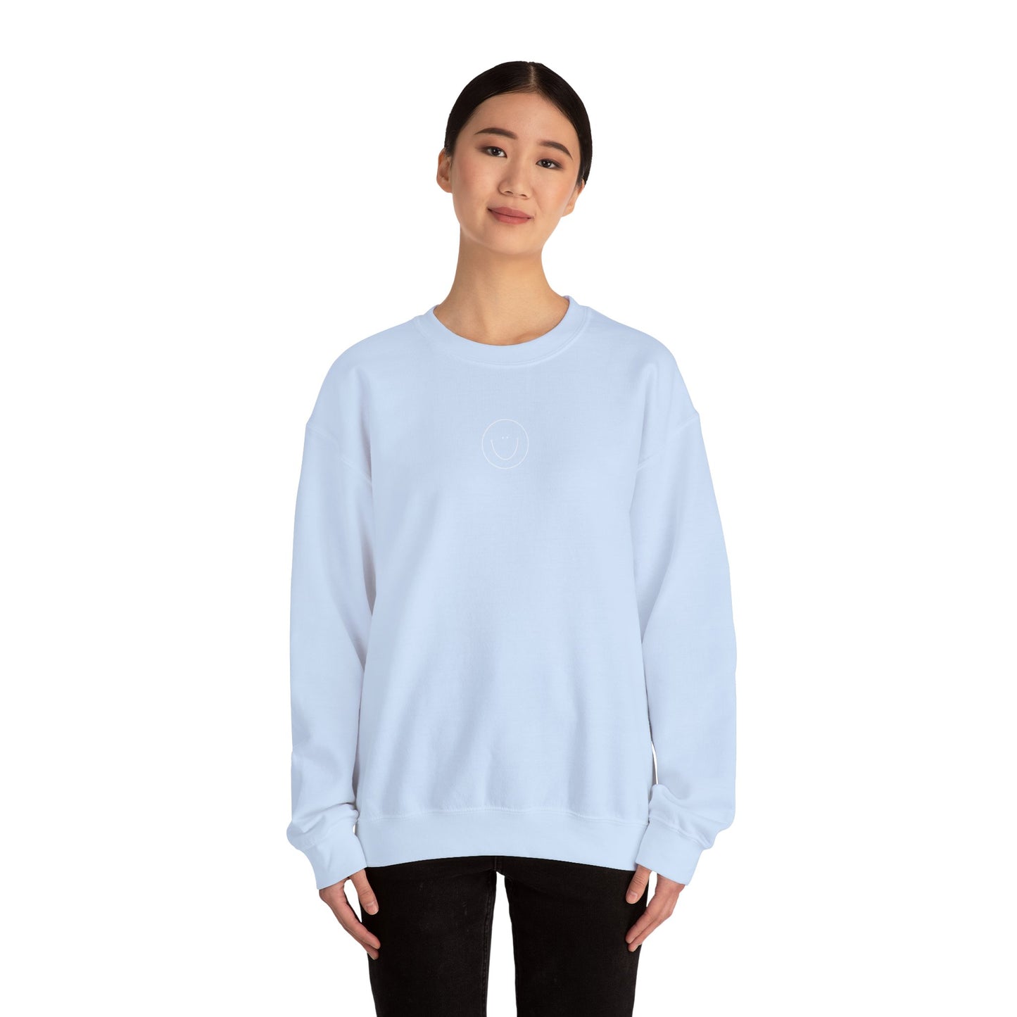 Smiley Crewneck (White Logo)