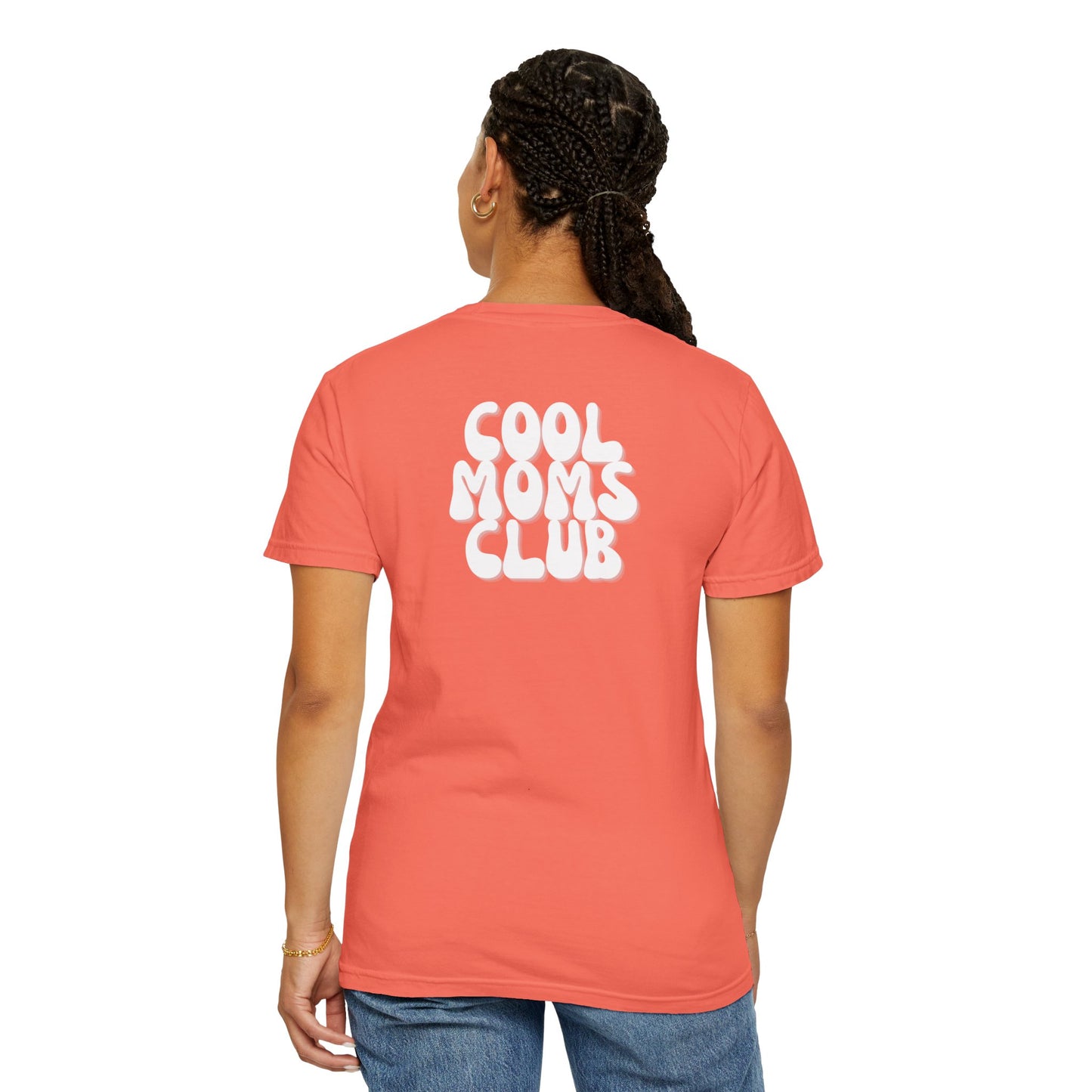 Cool Moms Club T-Shirt - White Logo