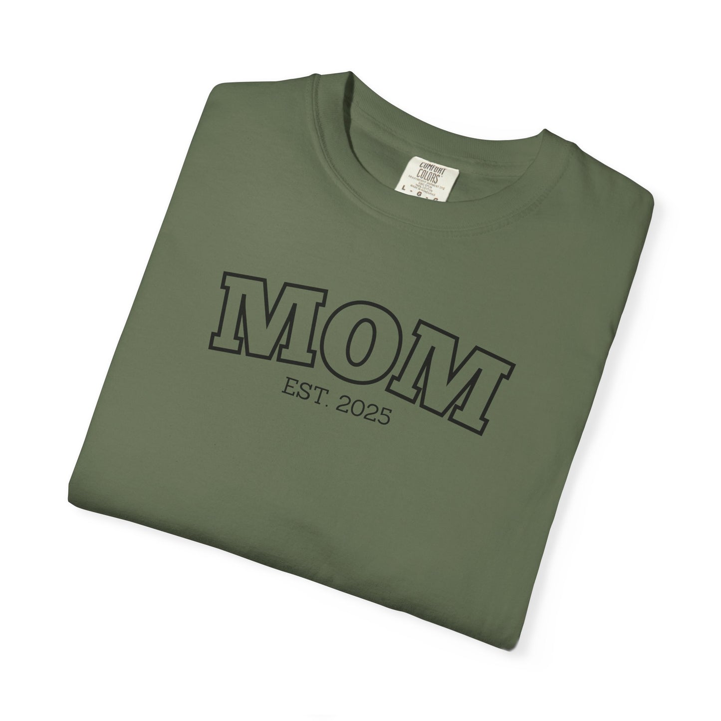 Personalized Mom T-shirt - Black Logo