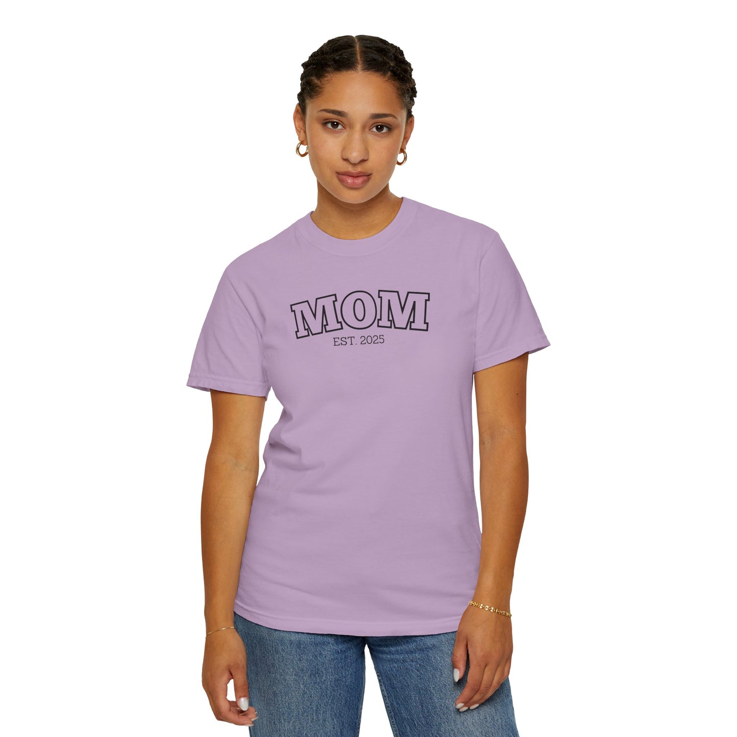 Personalized Mom T-shirt - Black Logo