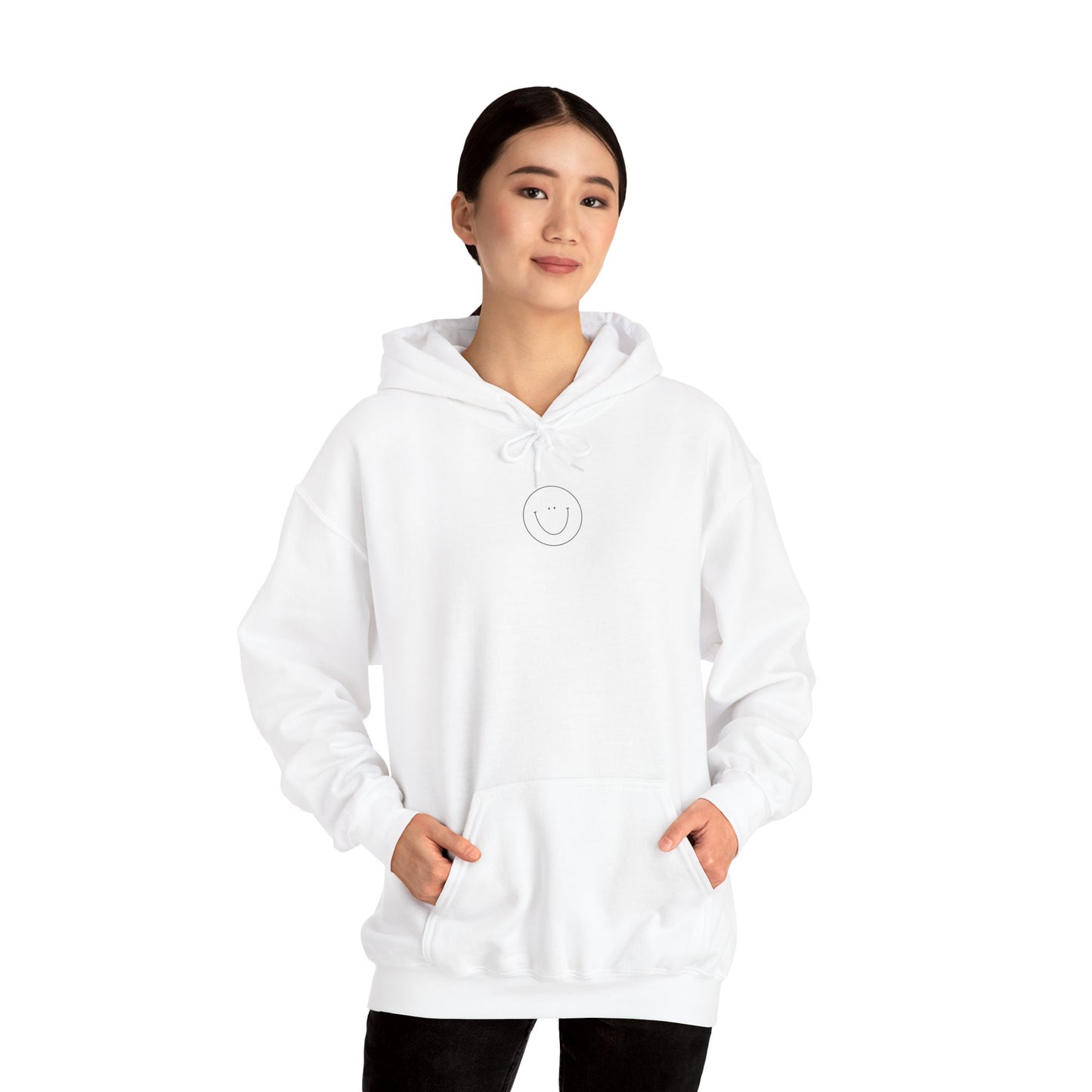 Smiley Hoodie (Black Logo)