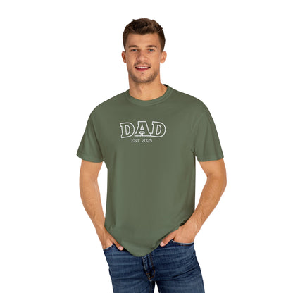 Personalized Dad T-Shirt - White Logo