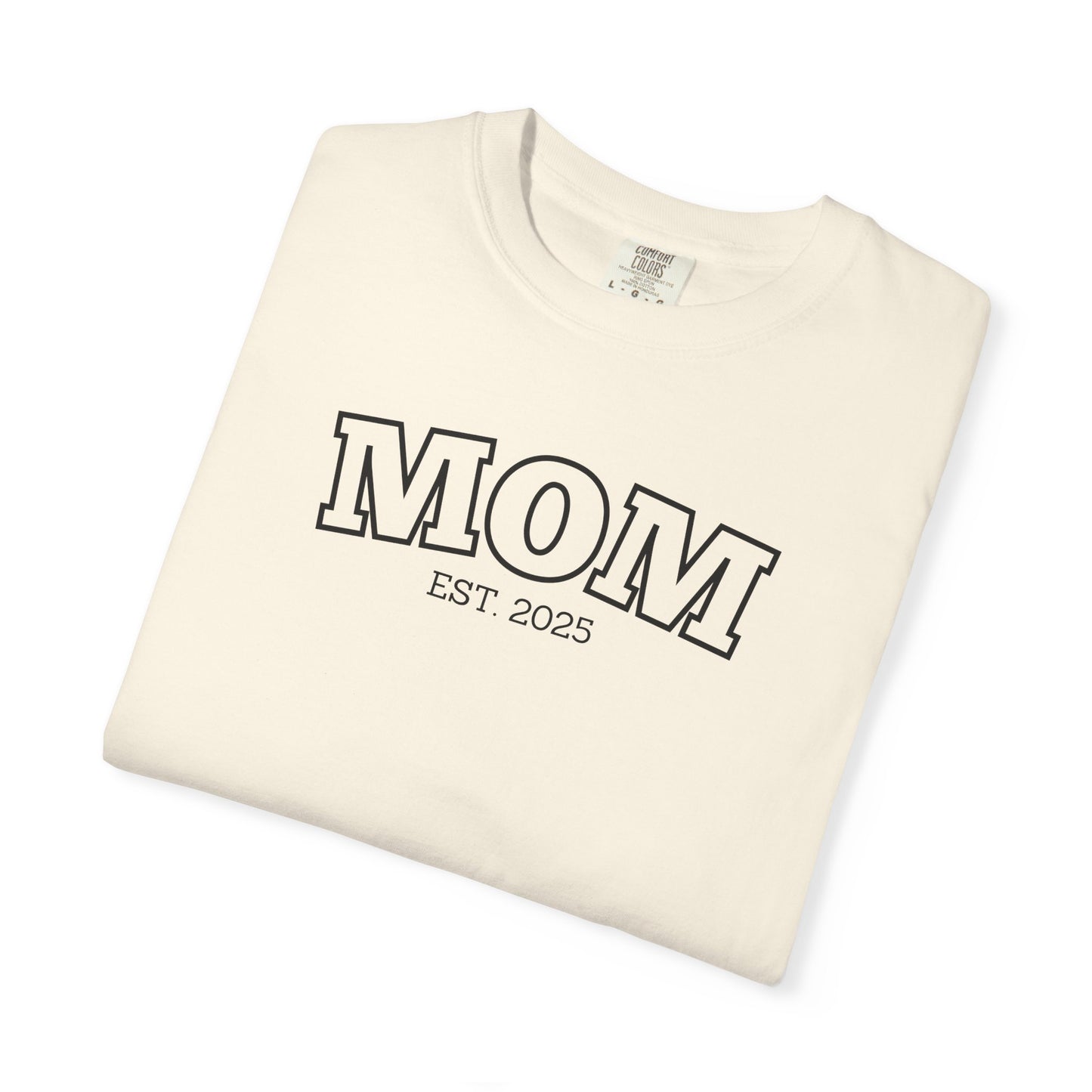 Personalized Mom T-shirt - Black Logo