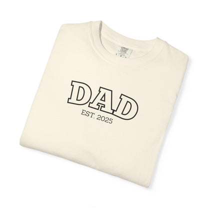 Personalized Dad T-Shirt - Black Logo