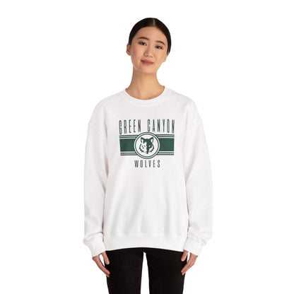 Green Canyon Wolves Crewneck Sweatshirt
