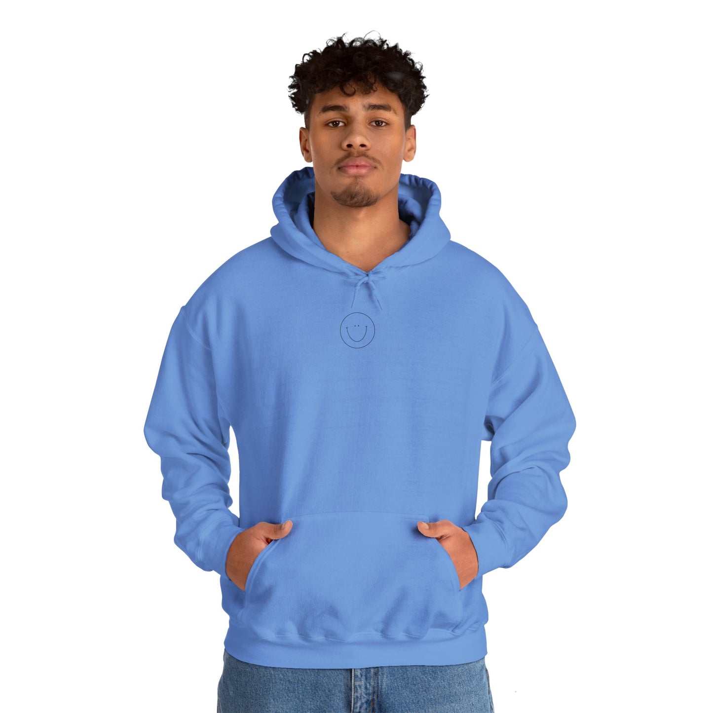 Smiley Hoodie (Black Logo)