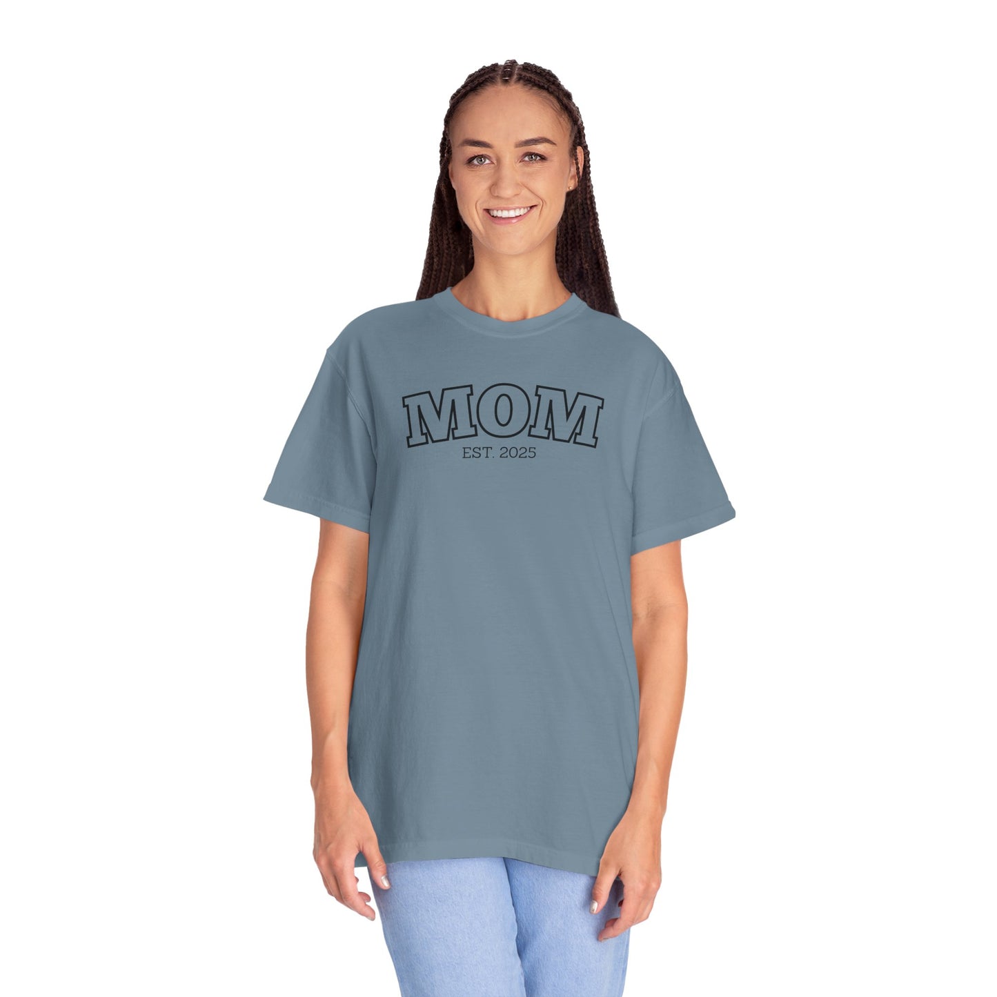 Personalized Mom T-shirt - Black Logo