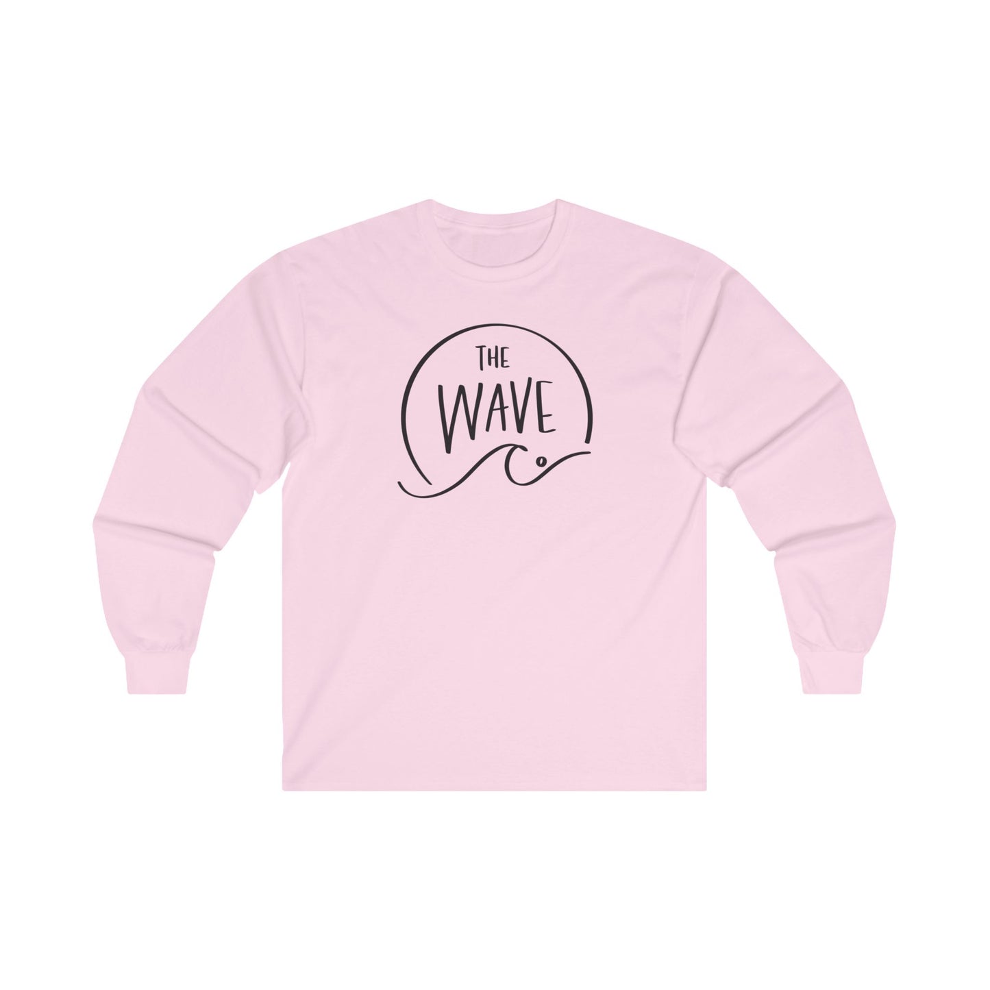 The Wave Co - Long Sleeve Tee (Black Logo)