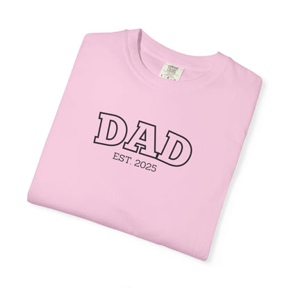 Personalized Dad T-Shirt - Black Logo