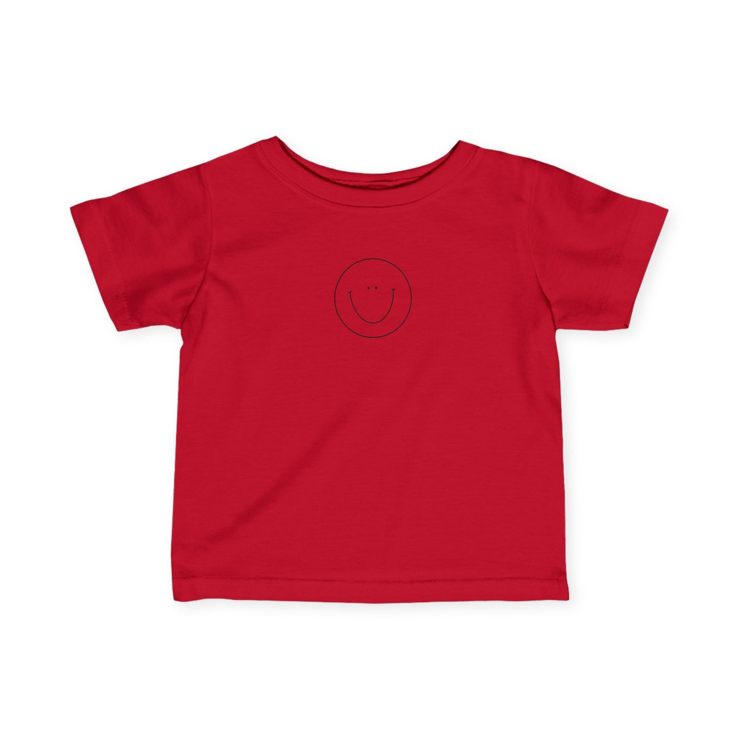 Infant Smiley Tee (Black Logo)