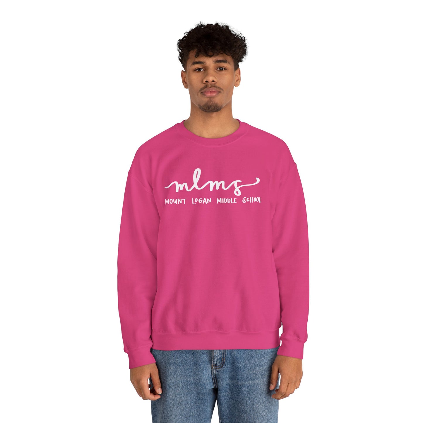 MLMS Crewneck - (White Logo)