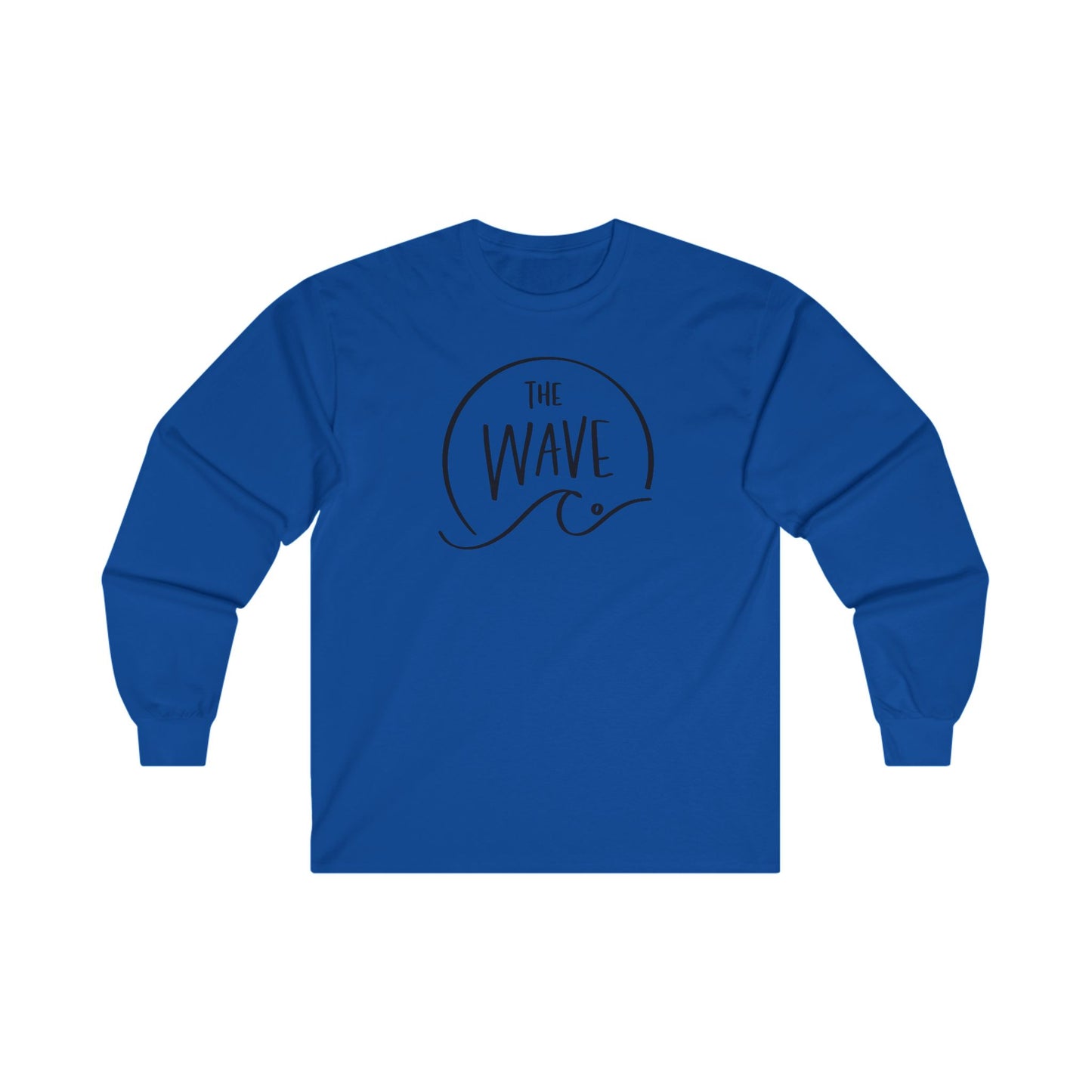 The Wave Co - Long Sleeve Tee (Black Logo)