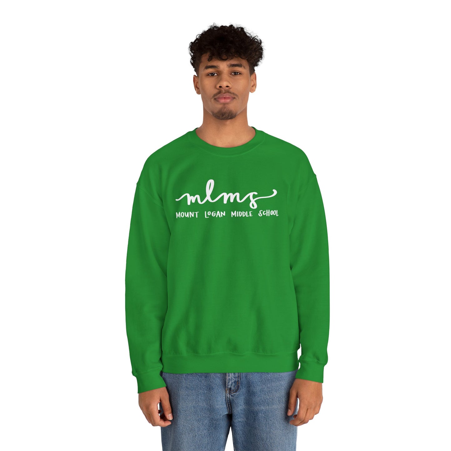 MLMS Crewneck - (White Logo)
