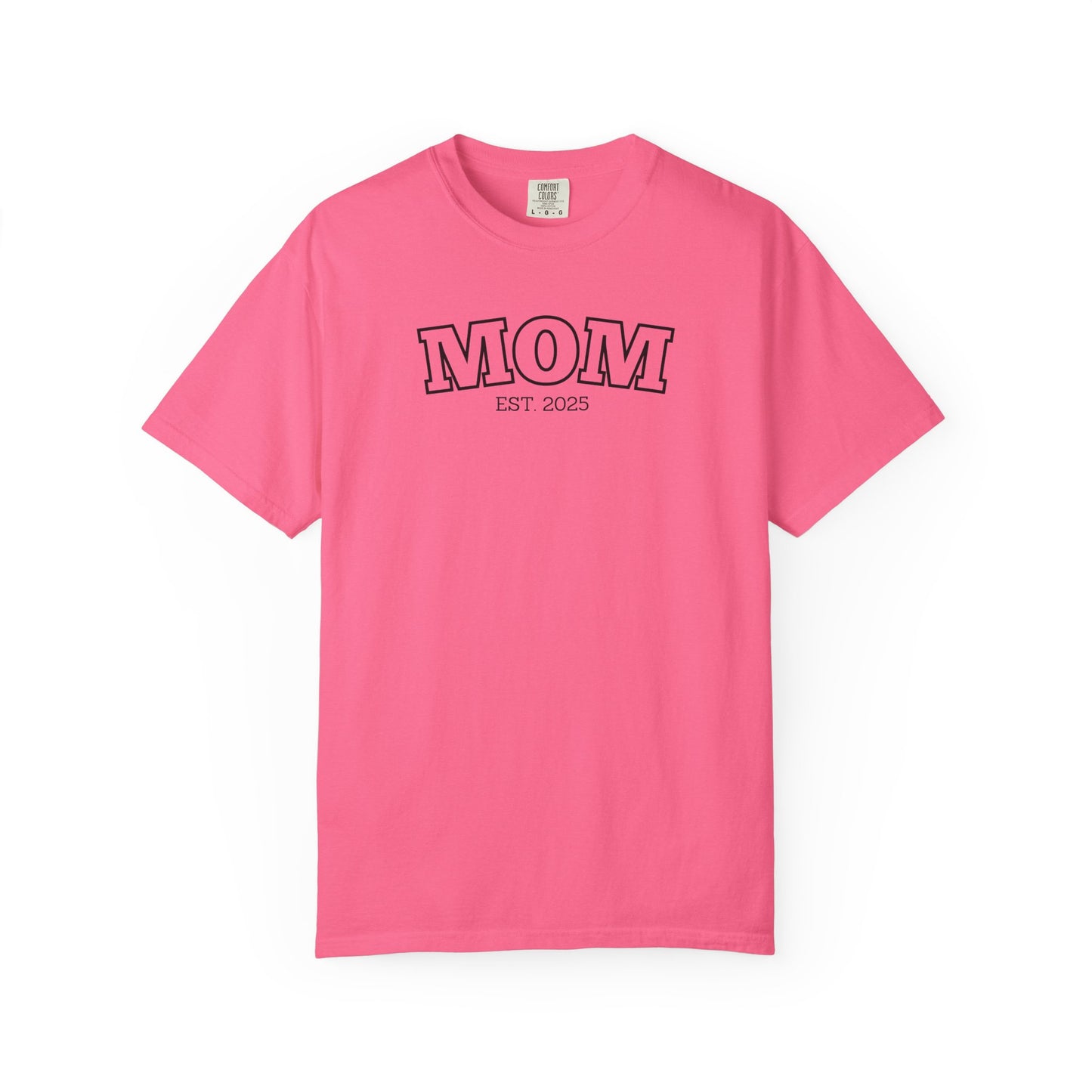 Personalized Mom T-shirt - Black Logo