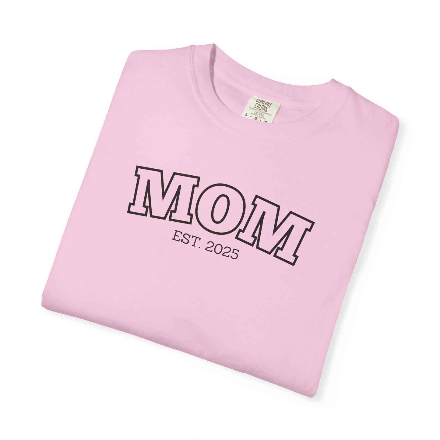 Personalized Mom T-shirt - Black Logo