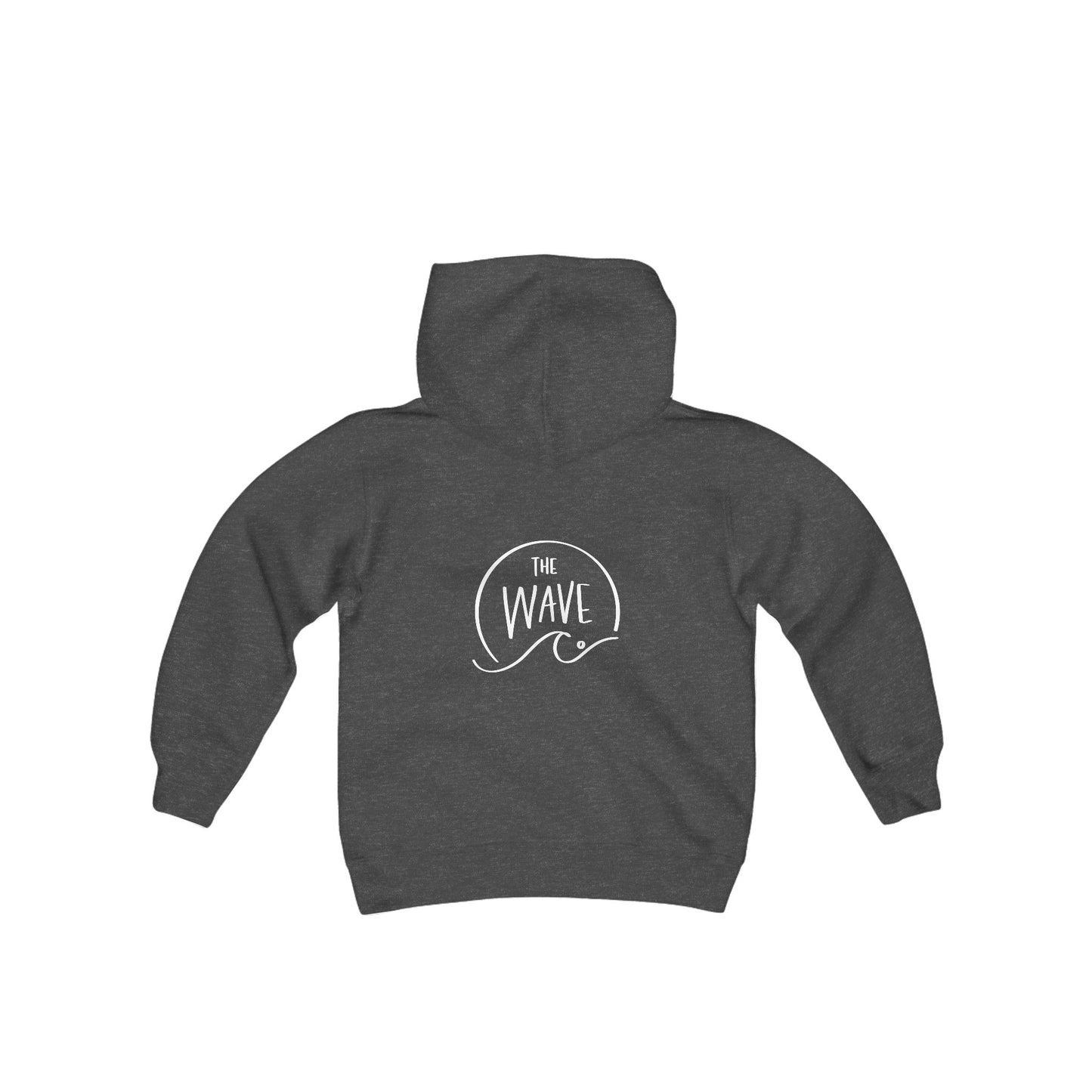 Youth Smiley  Hoodie (White Logo)