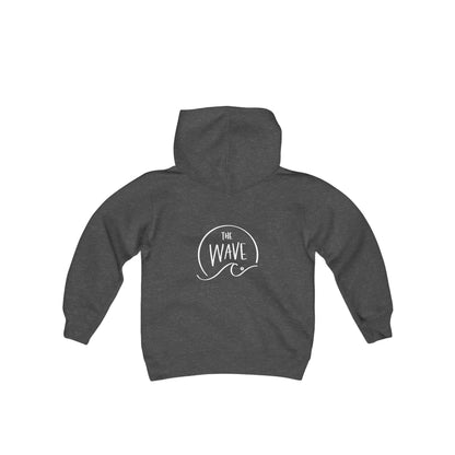 Youth Smiley  Hoodie (White Logo)