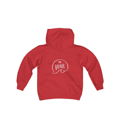 Youth Smiley  Hoodie (White Logo)