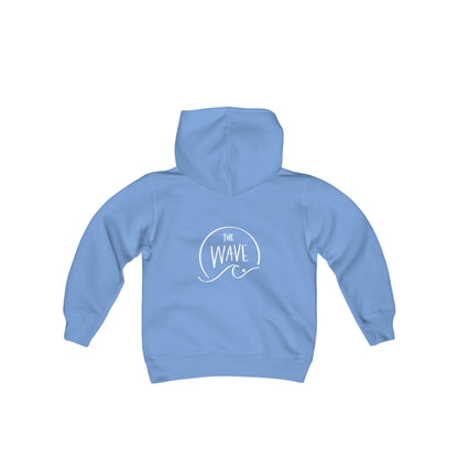 Youth Smiley  Hoodie (White Logo)