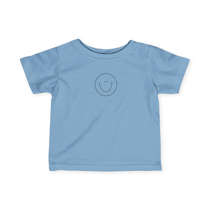 Infant Smiley Tee (Black Logo)