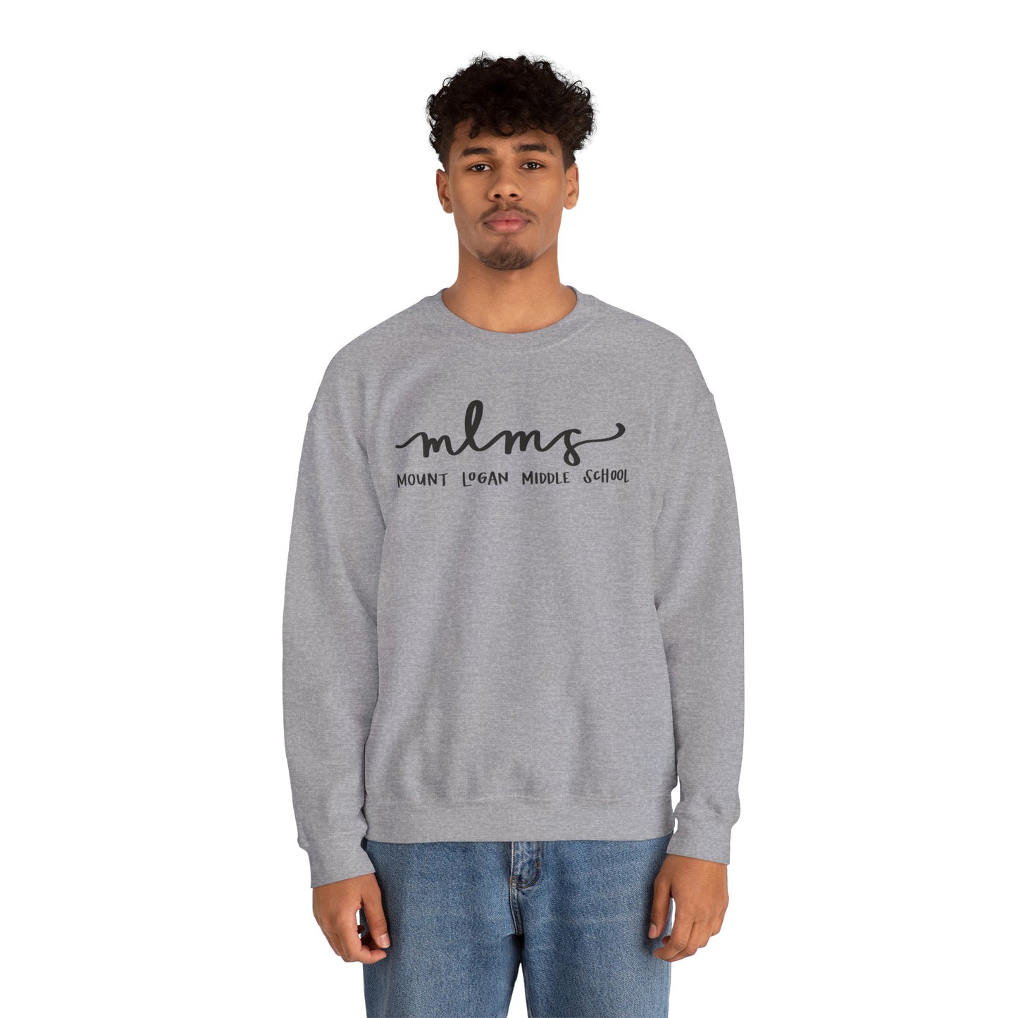 MLMS Crewneck - (Black Logo)