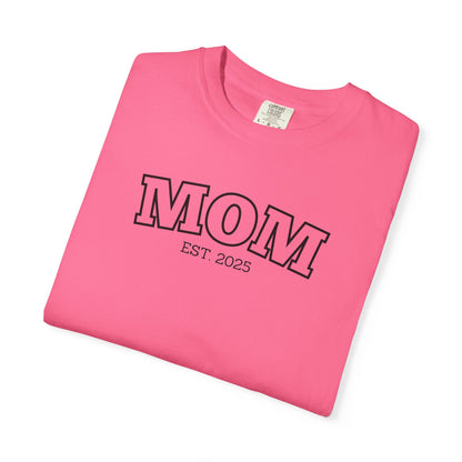 Personalized Mom T-shirt - Black Logo
