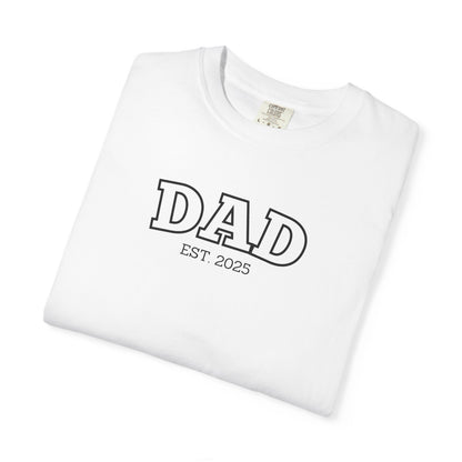 Personalized Dad T-Shirt - Black Logo