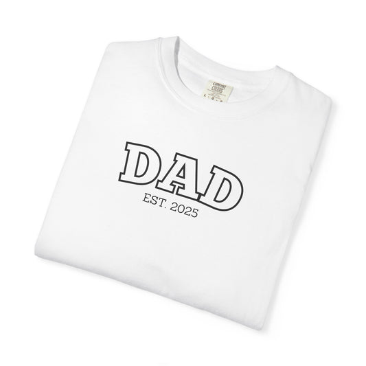 Personalized Dad T-Shirt - Black Logo