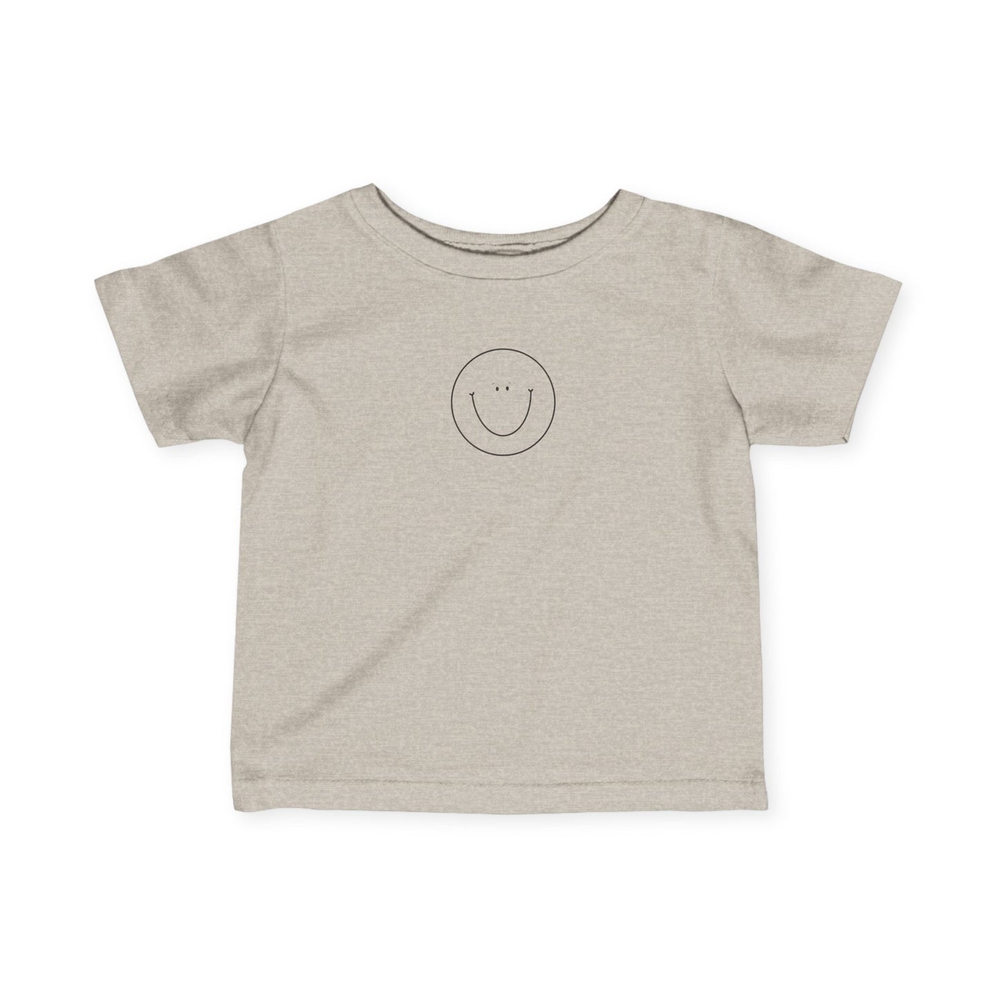 Infant Smiley Tee (Black Logo)